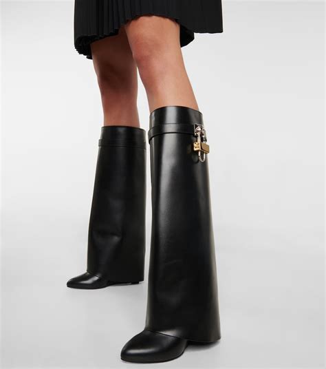 black givenchy boots dupe|givenchy shark boots price.